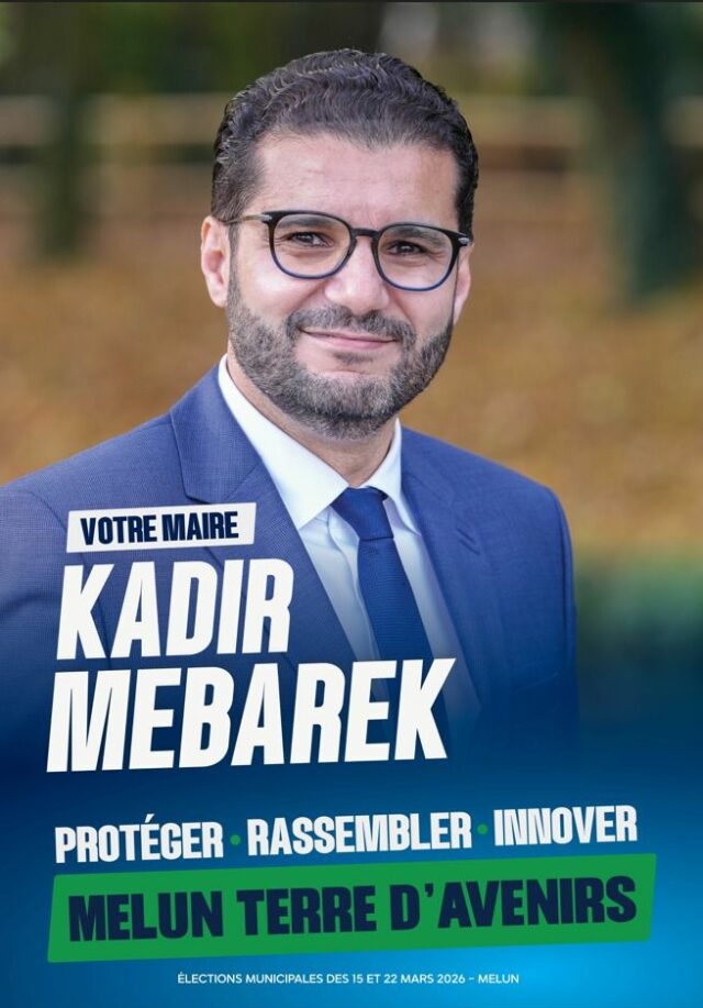 Kadir Mebarek - Affiche Officiel de campagne