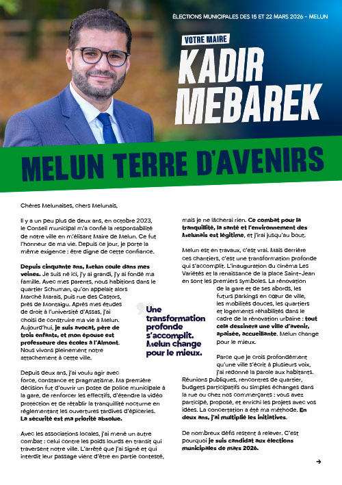 Déclaration à la candidature