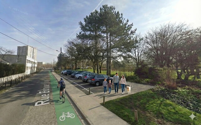 PARC CREMA - Nouveaux cheminements avec stationnement et création d'espace de jeux complémentaires