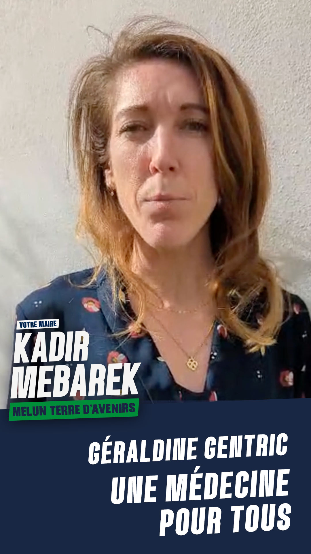 PAROLE à Géraldine GENTRIC une médecine pour tous