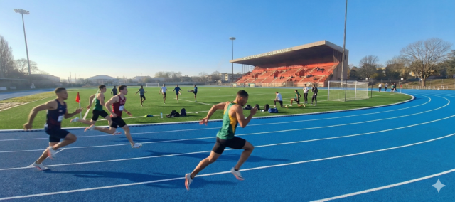 STADE MUNICIPAL - Piste d'athlétisme rénovée
